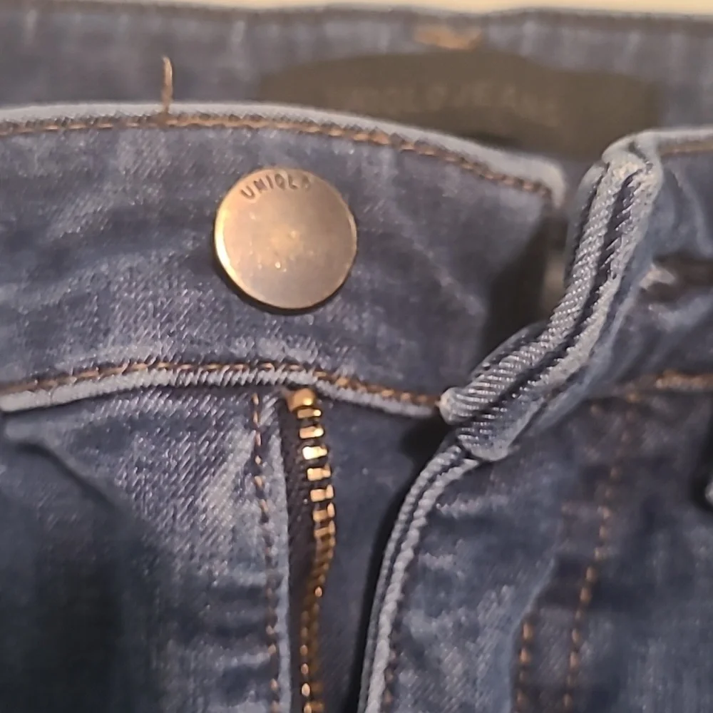 Uniqlo high rise tapered skinny jeans - 26 - Picture 6 of 9